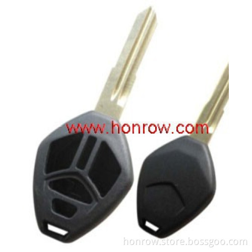 Mitsubishi 5 button remote key blank with light button (No Logo)